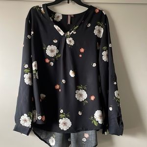 Brina & Em Floral Blouse
